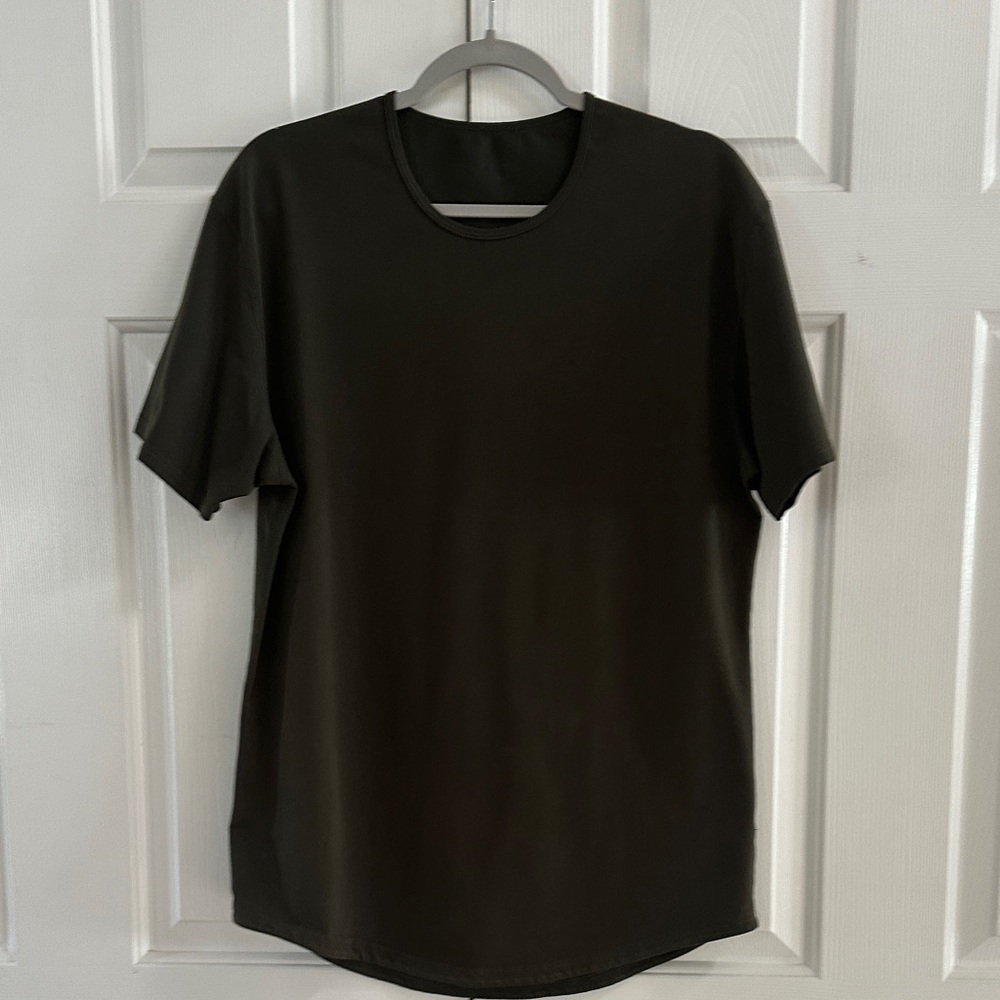 BYLT Basics Men's Dark Olive Short Sleeve Tee